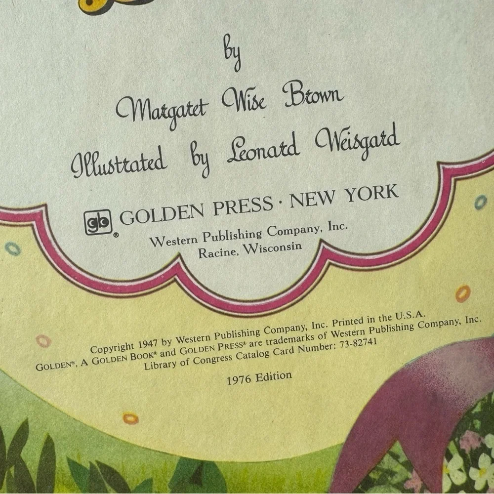 The Golden Egg Book – Margaret Wise Brown (1976 Edition)